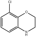 8-Chloro-3,4-dihydro-2H-benzo[1,4]oxazine Struktur