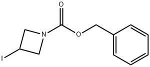 3-IODO-AZETIDINE-1-CARBOXYLIC ACID BENZYL ESTER Struktur