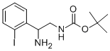 [2-AMINO-2-(2-IODO-PHENYL)-ETHYL]-CARBAMIC ACID TERT-BUTYL ESTER HYDROCHLORIDE Structure