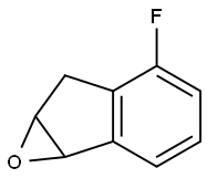5-FLUORO-6,6A-DIHYDRO-1AH-1-OXA-CYCLOPROPA[A]INDENE Struktur