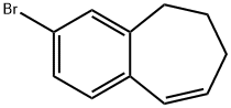 3-BROMO-6,7-DIHYDRO-5H-BENZOCYCLOHEPTENE 结构式