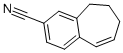 8,9-DIHYDRO-7H-BENZOCYCLOHEPTENE-2-CARBONITRILE 化学構造式