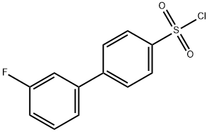 3'-FLUORO-BIPHENYL-4-SULFONYL CHLORIDE Structure