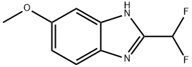 2-(DifluoroMethyl)-6-Methoxy-1H-benzo[d]iMidazole Struktur