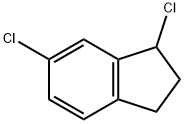 1,6-DICHLORO-2,3-DIHYDRO-1H-INDENE 结构式