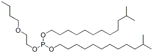 2-butoxyethyl diisotridecyl phosphite 化学構造式