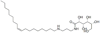 N-[3-((Z)-octadec-9-en-1-ylamino)propyl]-D-gluconamide,93980-74-6,结构式