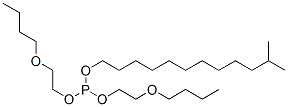 bis(2-butoxyethyl) isotridecyl phosphite Struktur