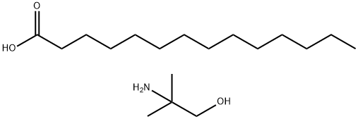 (2-hydroxy-1,1-dimethylethyl)ammonium myristate,93981-99-8,结构式