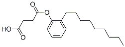 (nonylphenyl) hydrogen succinate Structure