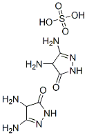 bis(4,5-diamino-2,4-dihydro-3-oxopyrazole) sulphate ,93982-48-0,结构式