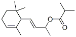 1-methyl-3-(2,6,6-trimethylcyclohex-2-enyl)allyl isobutyrate|