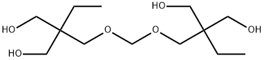 2,2'-[methylenebis(oxymethylene)]bis[2-ethylpropane-1,3-diol] Structure