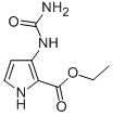 ETHYL 3-UREIDO-1H-PYRROLE-2-CARBOXYLATE 结构式