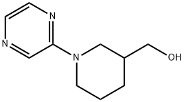 (1-Pyrazin-2-yl-piperidin-3-yl)-Methanol, 98+% C10H15N3O, MW: 193.25|1-(2-吡嗪基)-3-哌啶甲醇