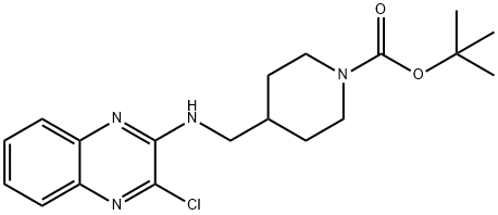 4-[(3-Chloro-quinoxalin-2-ylaMino)-Methyl]-piperidine-1-carboxylic acid tert-butyl ester, 98+% C19H25ClN4O2, MW: 376.88 price.