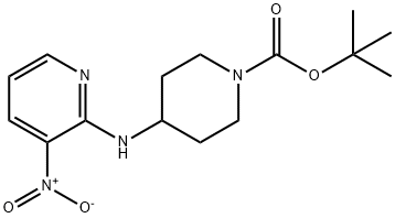 4-(3-Nitro-pyridin-2-ylaMino)-piperidine-1-carboxylic acid tert-butyl ester, 98+% C15H22N4O4, MW: 322.36