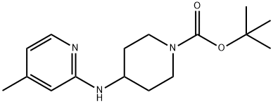 4-(4-Methyl-pyridin-2-ylaMino)-piperidine-1-carboxylic acid tert-butyl ester, 98+% C16H25N3O2, MW: 291.39|4-[(4-甲基-2-吡啶基)氨基]-1-哌啶甲酸叔丁酯