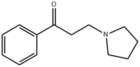 1-PHENYL-3-(PYRROLIDIN-1-YL)PROPAN-1-ONE Structure