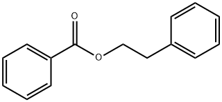安息香酸[2-フェニルエチル] 化学構造式