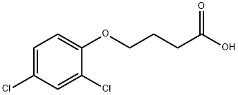 2,4-Dichlorophenoxybutyric acid Struktur