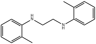 N,N'-ビス(2-メチルフェニル)-1,2-エタンジアミン 化学構造式