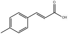 (2E)-3-(4-methylphenyl)acrylic acid(SALTDATA: FREE) Struktur