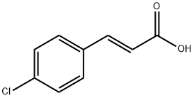 对氯肉桂酸,940-62-5,结构式