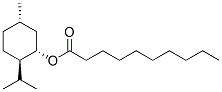 (1alpha,2beta,5.alpha.)-5-methyl-2-(1-methylethyl)cyclohexyl decanoate,94020-93-6,结构式