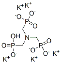 pentapotassium hydrogen [nitrilotris(methylene)]trisphosphonate|