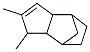 3a,4,5,6,7,7a-hexahydrodimethyl-4,7-methano-1H-indene Struktur