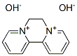 6,7-dihydrodipyrido[1,2-a:2',1'-c]pyrazinediylium dihydroxide Structure