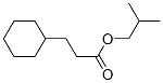 シクロヘキサンプロピオン酸2-メチルプロピル 化学構造式