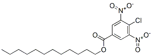 4-クロロ-3,5-ジニトロ安息香酸ドデシル 化学構造式