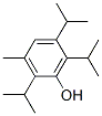 3-メチル-2,5,6-トリイソプロピルフェノール 化学構造式