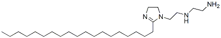 N-[2-(4,5-dihydro-2-nonadecyl-1H-imidazol-1-yl)ethyl]ethylenediamine,94022-27-2,结构式