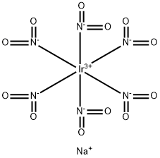 六亚硝基铱酸钠, 94022-51-2, 结构式