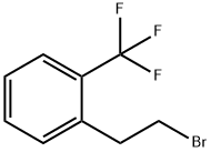 1-(2-bromoethyl)-2-(trifluoromethyl)benzene Struktur