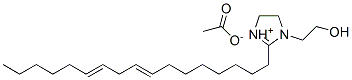 2-(heptadeca-8,11-dienyl)-4,5-dihydro-1-(2-hydroxyethyl)-1H-imidazolium acetate|