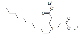 lithium N-(2-carboxyethyl)-N-dodecyl-beta-alaninate 结构式