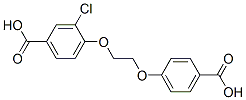 4-[2-(4-carboxyphenoxy)ethoxy]-3-chlorobenzoic acid|