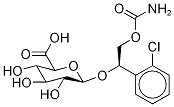 (S)-Carisbamate β-D-O-Glucuronide 结构式