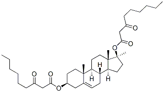 94030-88-3 (3beta,17beta)-17-methylandrost-5-ene-3,17-diyl bis(3-oxononanoate)