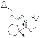 bis(2,3-epoxypropyl) dibromocyclohexane-1,2-dicarboxylate,94031-06-8,结构式