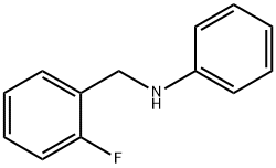 N-(2-氟苄基)苯胺,940362-32-3,结构式