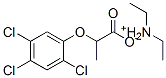 diethylammonium 2-(2,4,5-trichlorophenoxy)propionate Structure