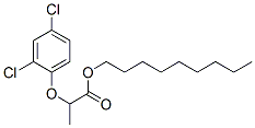 nonyl 2-(2,4-dichlorophenoxy)propionate  Structure