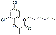 hexyl 2-(2,4-dichlorophenoxy)propionate  Struktur