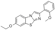 7-ETHOXY-2-(2-METHOXYPHENYL)IMIDAZO[2,1-B]BENZOTHIAZOLE Structure