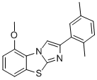 2-(2,5-DIMETHYLPHENYL)-5-METHOXYIMIDAZO[2,1-B]BENZOTHIAZOLE Struktur